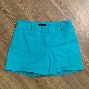 Talbots Teal Shorts Size 8